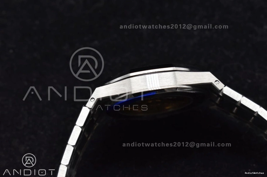 37mm 1:1 SS Bracelet Super Best SS Textured SA3120 Royal Dial Edition ZF White 1035 Clone 15450 on Oak Stretchable 0911